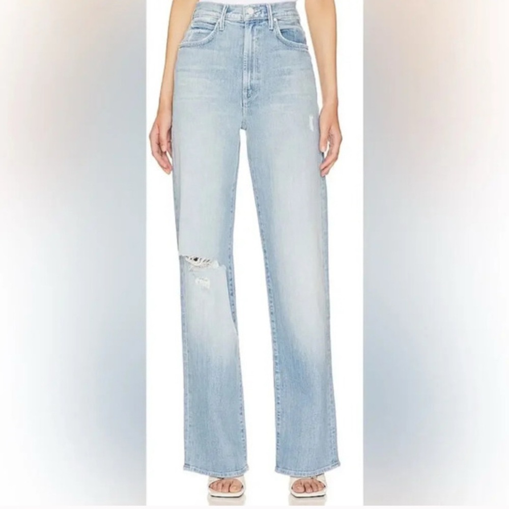 MOTHER High Waisted Tunnel Vision Sneak Sippin' Sweet Tea size 30